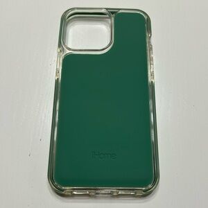 iHome Green Phone Case for iPhone 14 Pro Max